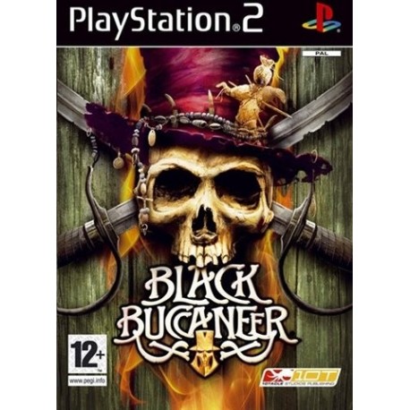 PS2 Black Buccaneer (used no manual)