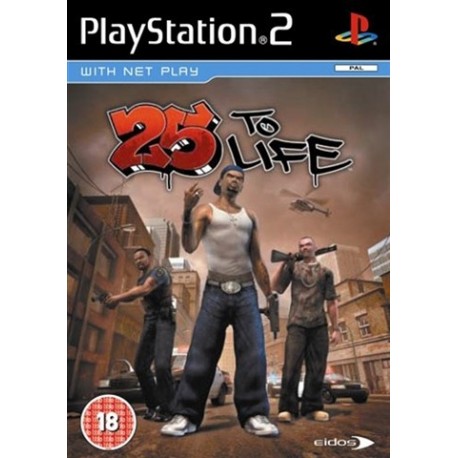 PS2 25 To Life (used)