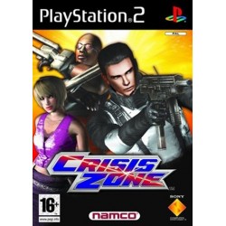 PS2 Crisis Zone (Gun con compatible) (used no manual)