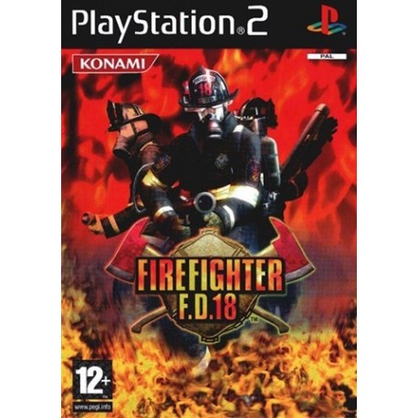 PS2 Firefighter FD18 (used)
