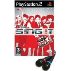 PS2 High School Musical 3, Sing It! + 2 Mics (new)