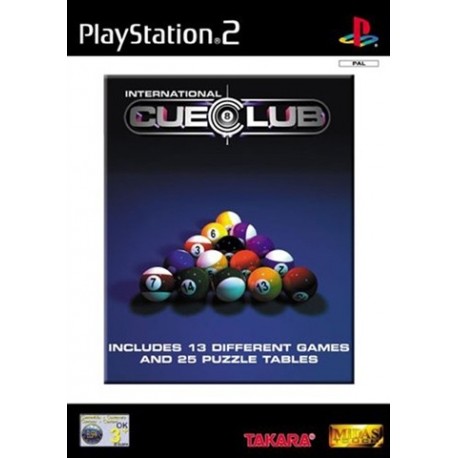 PS2 International Cue Club (used)
