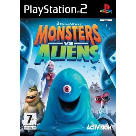 PS2 Monsters Vs Aliens (used)