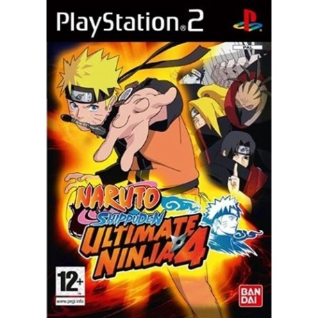 PS2 Naruto Shippuden: Ultimate Ninja 4 (used)