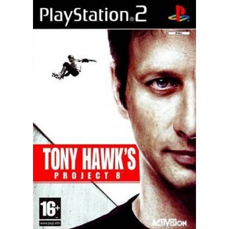PS2 Tony Hawk's Project 8 (used no manual)
