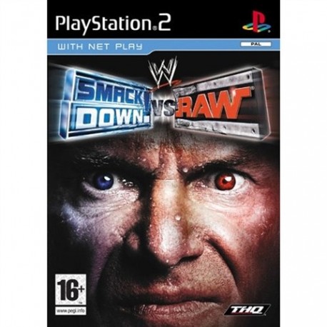 PS2 WWE Smackdown vs Raw (used)