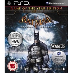 PS3 Batman Arkham Asylum GOTY edition (used)