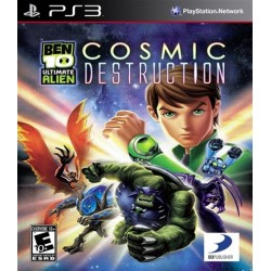 PS3 Ben 10 Ultimate Alien, Cosmic Destructio (used cd only)