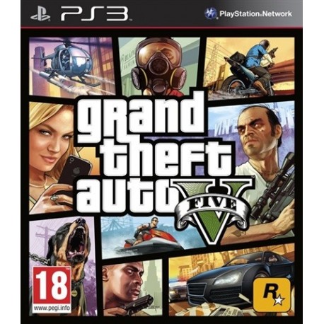 PS3 Grand Theft Auto V (5) (used)