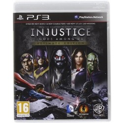 PS3 Injustice Gods Among Us: Ultimate edition (used)