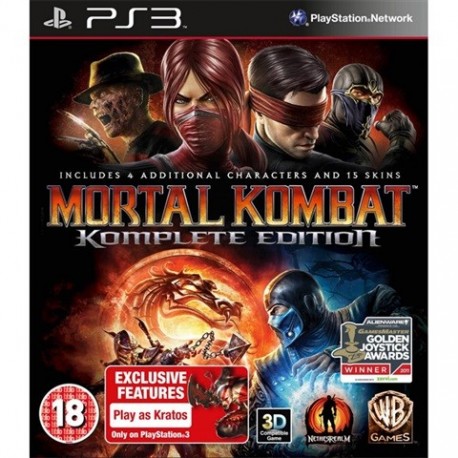 PS3 Mortal Kombat - Komplete Edition (used)