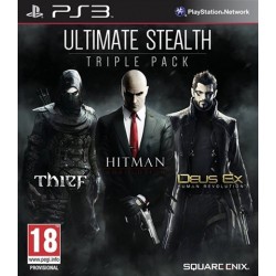 PS3 Ultimate Stealth Triple Pack: Deus Ex, Thief, Hitman (used)