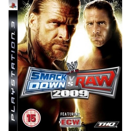 PS3 WWE Smackdown Vs Raw 2009 (used)
