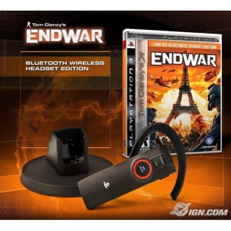 PS3 Tom Clancy's EndWar + Headset - Limited (new)
