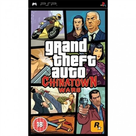 PSP Grand Theft Auto - Chinatown Wars (used no manual)