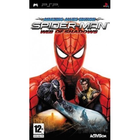 PSP Spiderman - Web of Shadows (used)