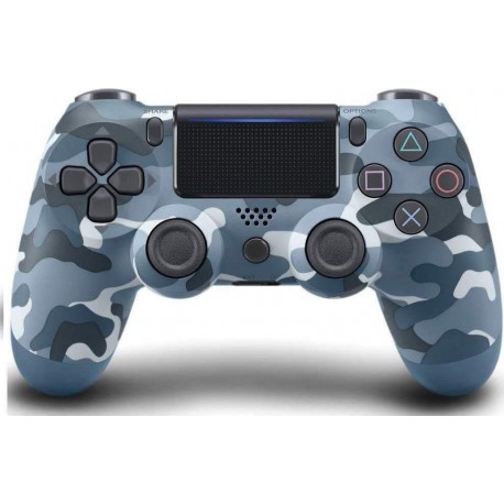 Double Motor Vibration 4 Ασύρματο Gamepad για PS4 Camouflage Blue