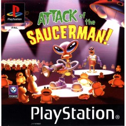 PS1 ATTACK OF THE SAUCERMAN