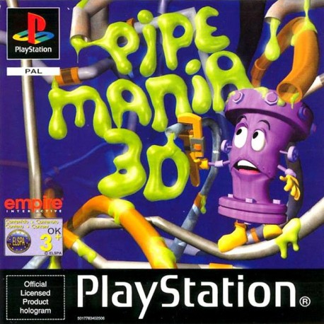 PS1 PIPE MANIA 3D (used)
