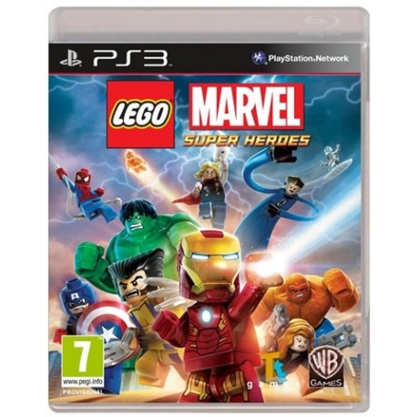 PS3 LEGO MARVEL SUPER HEROES (καινούριο σφραγισμένο)