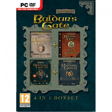 PC Baldurs Gate 4 in 1 (καινούριο σφραγισμένο)