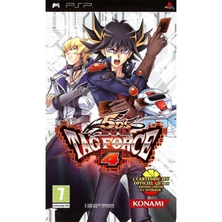 PSP Yu-Gi-Oh! Tag Force 4 (used no manual)