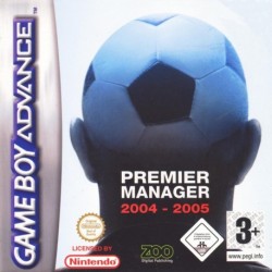 Premier Manager 2004-2005 Game Boy Advance (new )