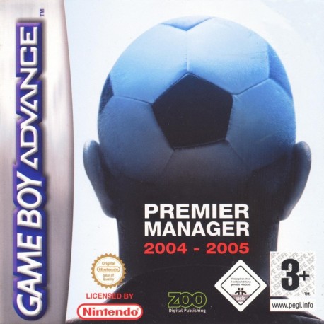 Premier Manager 2004-2005 Game Boy Advance (new )