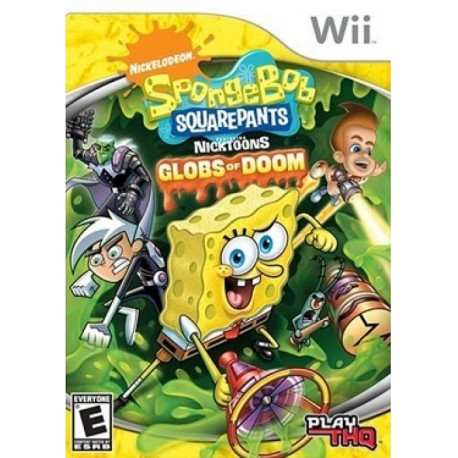 SpongeBob SquarePants featuring Nicktoons Globs of Doom Wii (Used)