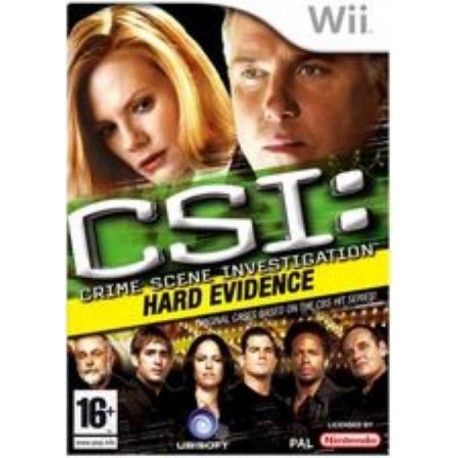 CSI Hard Evidence Wii (Used)