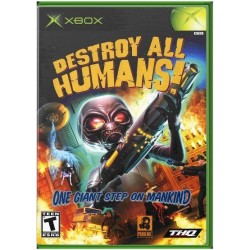Destroy All Humans XBOX (used cd only)