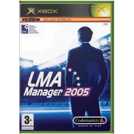 LMA Manager 2005 XBOX (used cd only)
