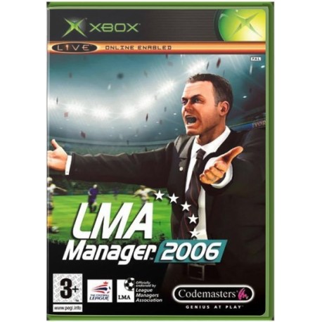 LMA Manager 2006 XBOX (used cd only)