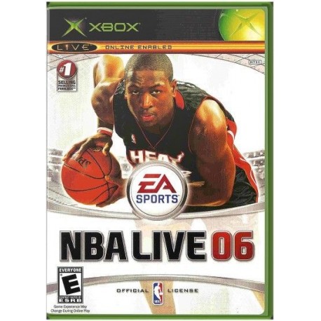 NBA Live 06 XBOX (used cd only)