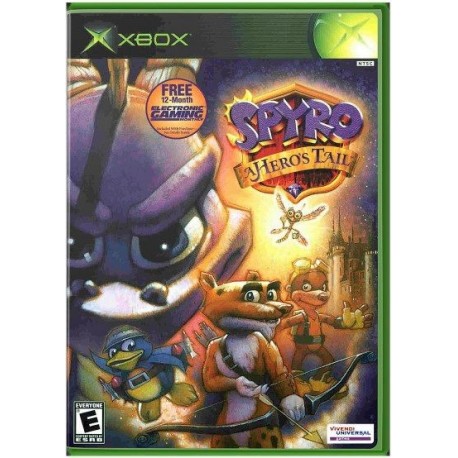 Spyro A Hero s Tail XBOX (used cd only)