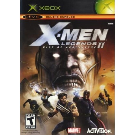 X-Men Legends II Rise of Apocalypse XBOX (used cd only)