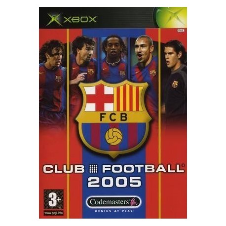 Club Football 2005 Barcelona XBOX (used cd only)