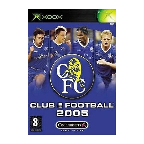 Club Football 2005 Chelsie XBOX (used cd only)