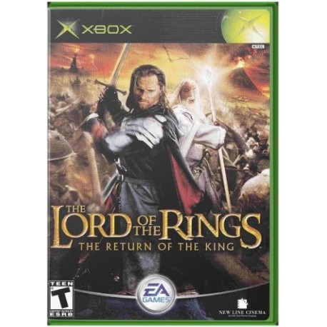 Lord of the Rings The The Return of the King XBOX (used complete)