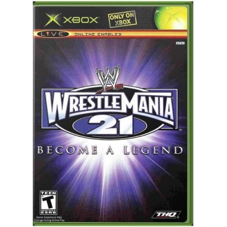 WWE WrestleMania 21 XBOX (used complete)