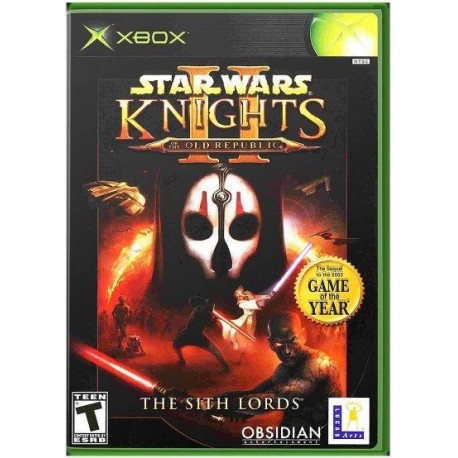 Star Wars Knights of the Old Republic II The Sith Lords XBOX (used no manual)