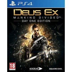 PS4 Deus EX: Mankind Divided - day one edition (used)