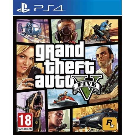 PS4 Grand Theft Auto V (used)
