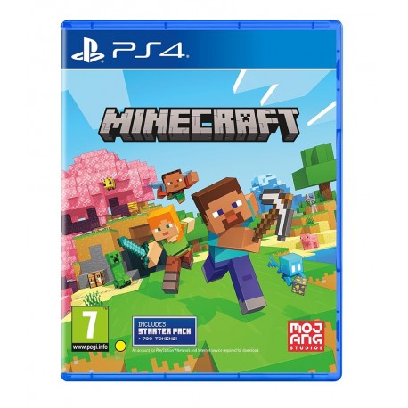 PS4 Minecraft: Starter Pack 700 tokens (new)