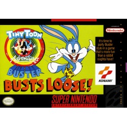 Tiny Toon Adventures Buster Busts Loose Super Nintendo (used cartrige only)