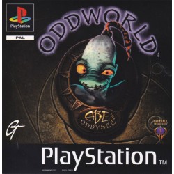 PS1 ODDWORLD: ABE'S ODDYSEE (used no manual)
