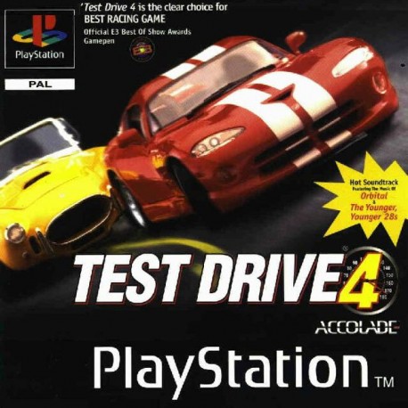 PS1 TEST DRIVE 4 (used complete)