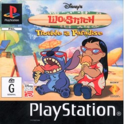 PS1 LILO AND STITCH TROUBLE IN PARADASE (used complete)