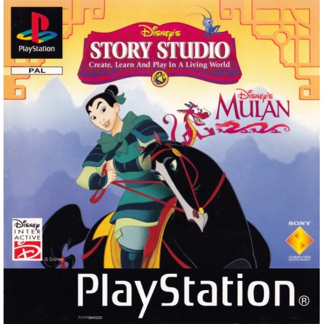 PS1 STORY STUDIO MULAN (used complete)