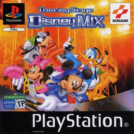 PS1 DANCING STAGE DISNEY MIX (used complete)